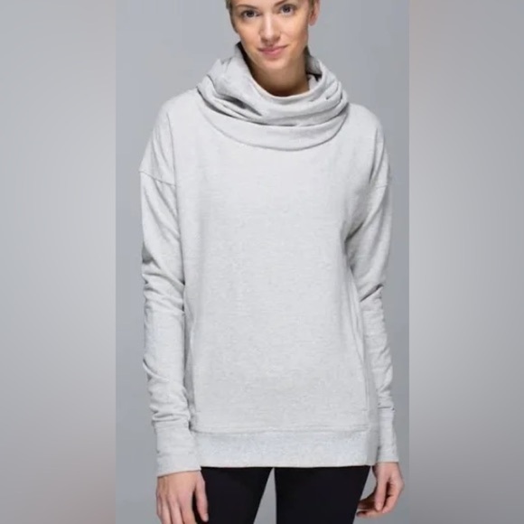 Lululemon Athletica Stress Less Womens Cowl Neck Hoodie - Picture 1 of 4